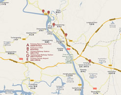 Yichang Port Map & Transfer