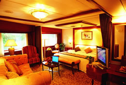 Delxue Cabin on Yangtze River Cruise Ship