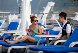 relaxing cruise onboard experience