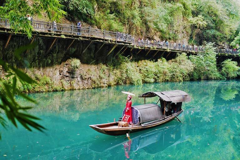 Scenery of Tribe of the Three Gorges