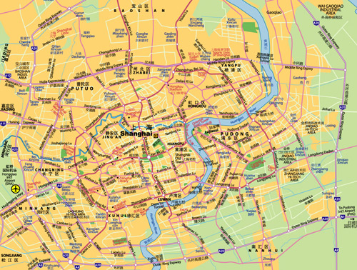 Shanghai Map 2022
