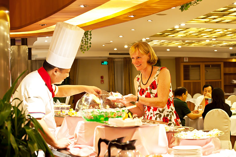 Restaurant Service on New Century Cruises