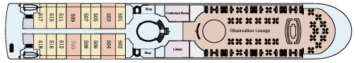 Observation Deck on Century Sun