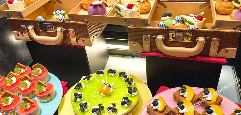 A Wide Variety of Desserts After Dinner