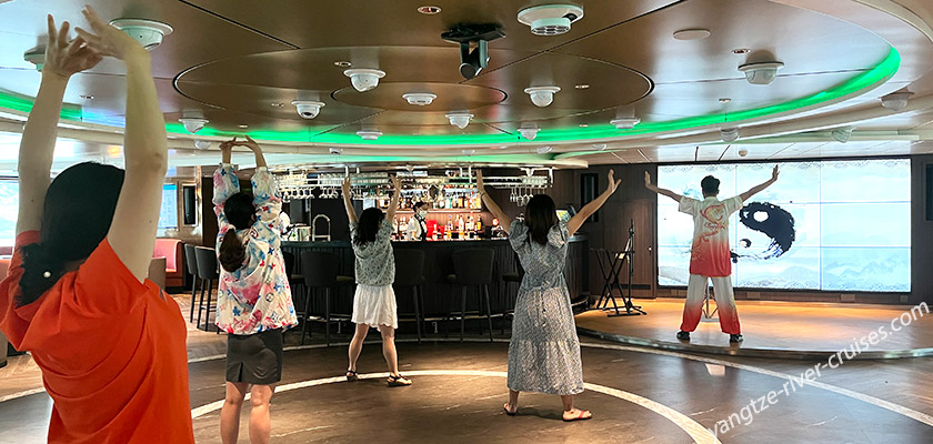 Morning Taichi Onboard