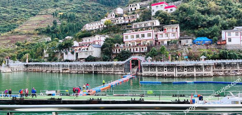 Cruise Docks at Wushan Pier
