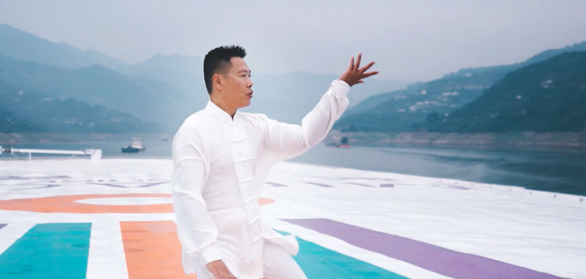 Yangtze River Cruise - Morning Exercise