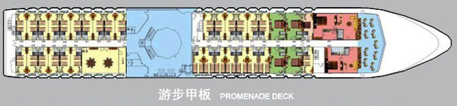 Promenade Deck of Yangtze No.1