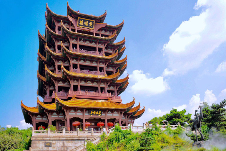 Yellow Crane Tower in Wuhan