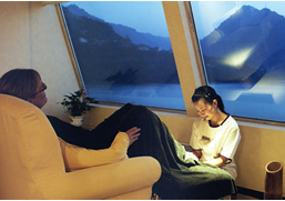 have a vigorous and painful feet massage 