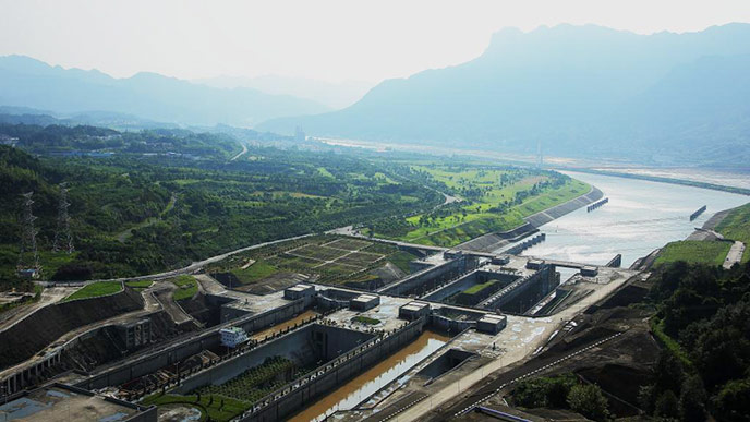 Three Gorges Dam Site