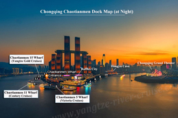 Chaotianmen Dock Night Map