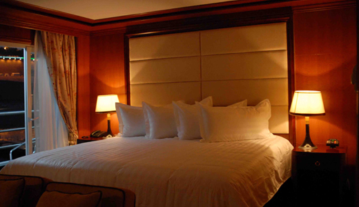 Elegant and comfortable suite with a spacious balcony